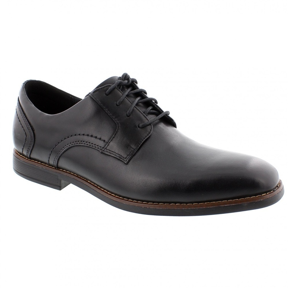 New Rockport Men’s 10 Slayter Plain Toe Derby Shoes CH1235